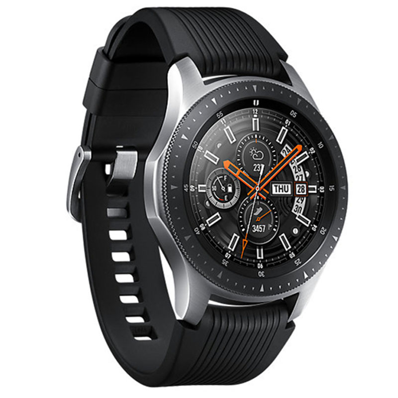 三星samsunggalaxywatch3冷山灰45mmlte版通话智能手表天气表盘血氧