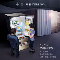 Casarte卡萨帝冰箱 多门冰箱 对开门冰箱435升风冷无霜变频干湿分储智能物联电冰箱BCD-435WDCAU1