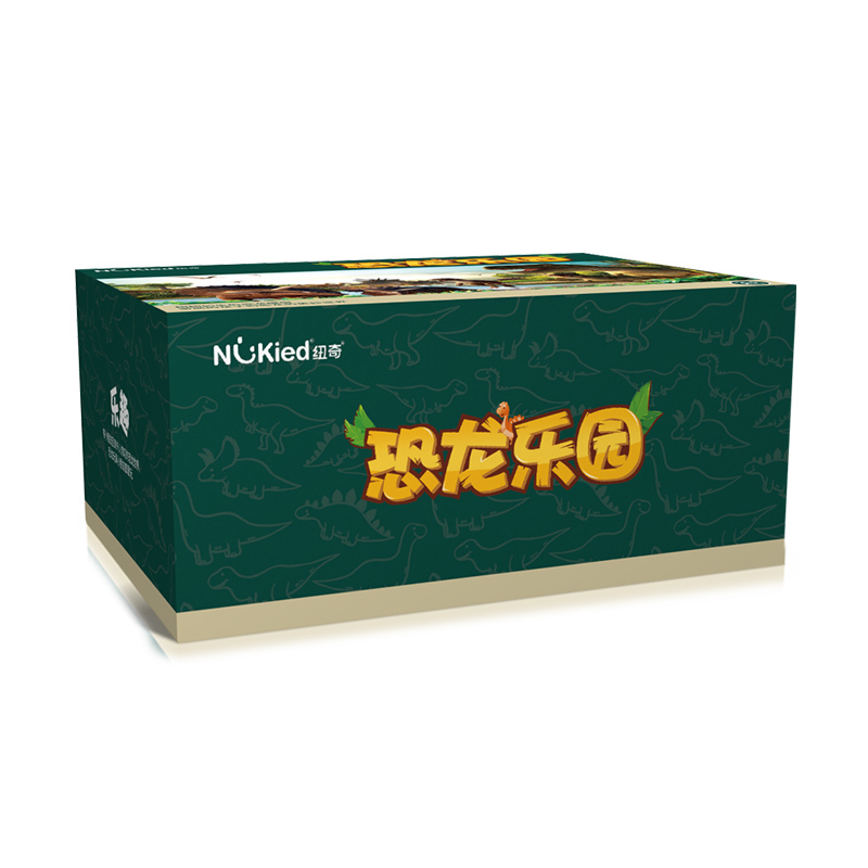 纽奇(Nukied)儿童玩具仿真恐龙模型3-6岁男孩礼物恐龙乐园12件套[送2课树+1本恐龙手册]