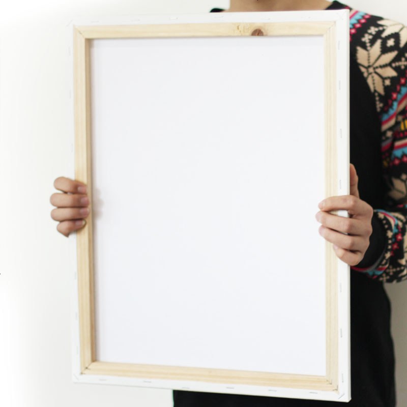 diy数字油画手绘挂画动物欧式填色画简单客厅卧室装饰油彩画 凝视