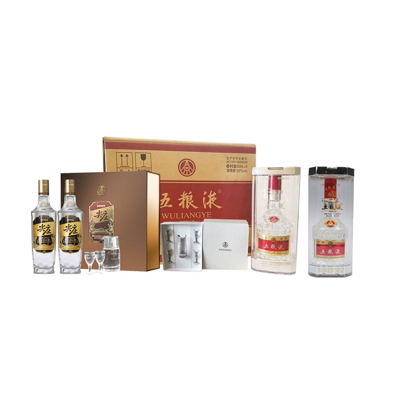 中国酒 白酒 五粮液 2007年 アルコール分52%% 内容量500ml