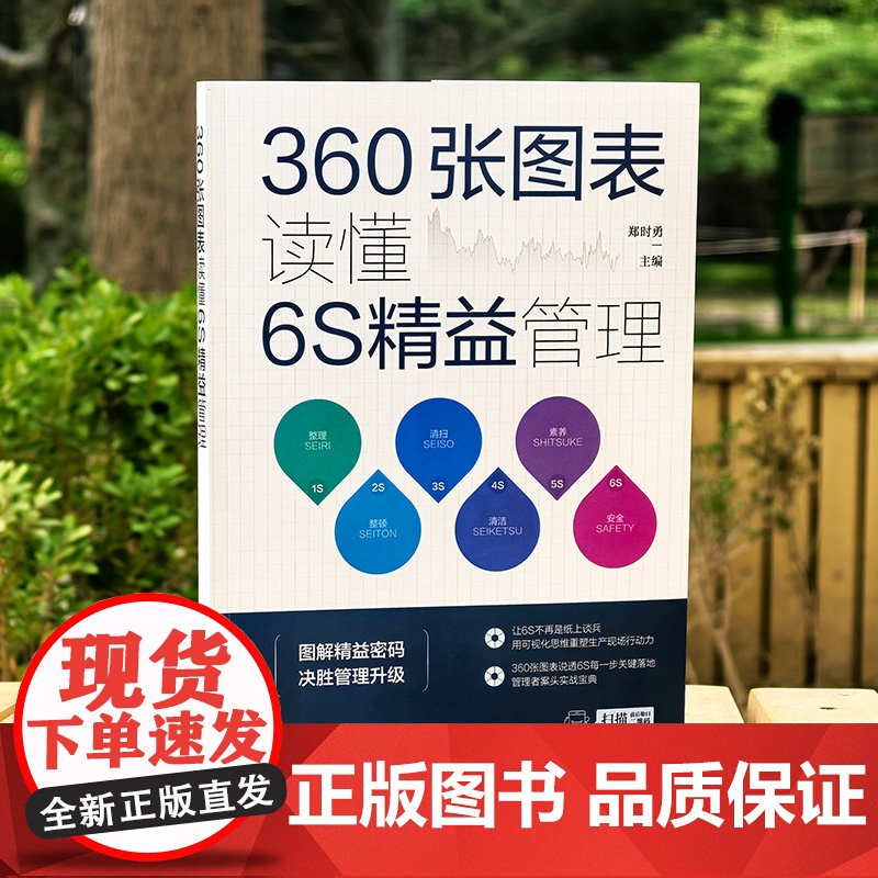 360张图表读懂6S精益管理 6S管理核心理念与实践步骤 6S管理细节与精髓 6S管理核心技巧提升工作效率管理水平 6S高清大图