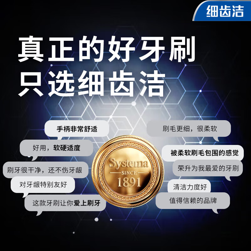 狮王(Lion)细齿洁炭能量SUPER护龈牙刷凹形超细植毛深入洁齿颜色随机4支装高清大图