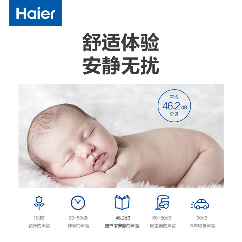 海尔(haier)空气净化器 定时功能 睡眠模式 氨基酸除醛技术KJ190F-HCB 高效除醛型(L)