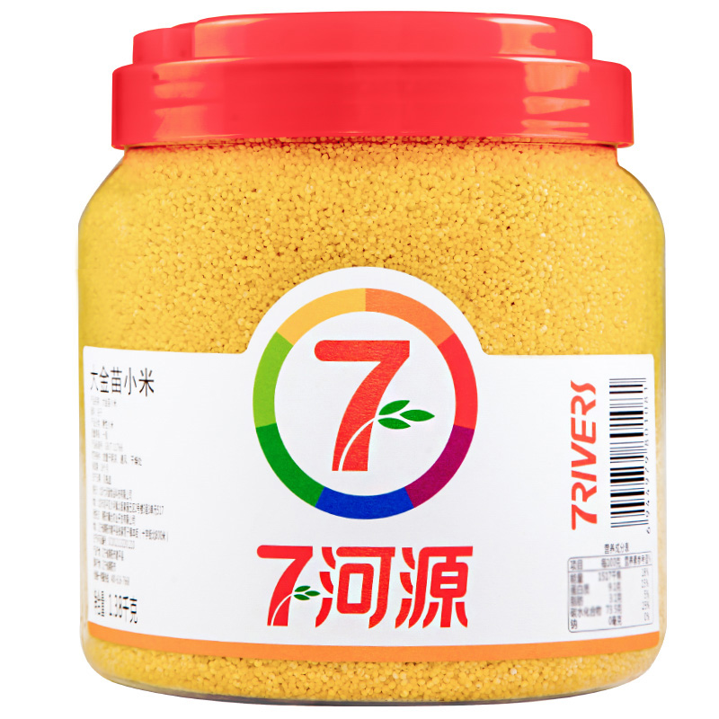 七河源 小米1380g(桶装大包装) 杂粮米高清大图