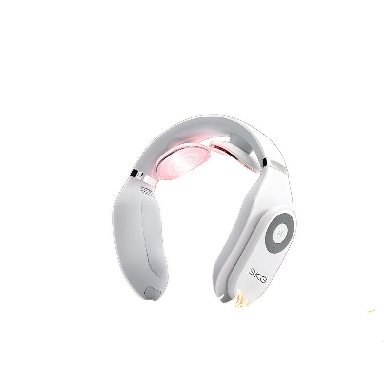 skg颈椎按摩器4098蓝牙【王一博同款】护颈部肩颈脖子热敷脉冲按摩仪小巧便携送男女朋友生日实用礼物