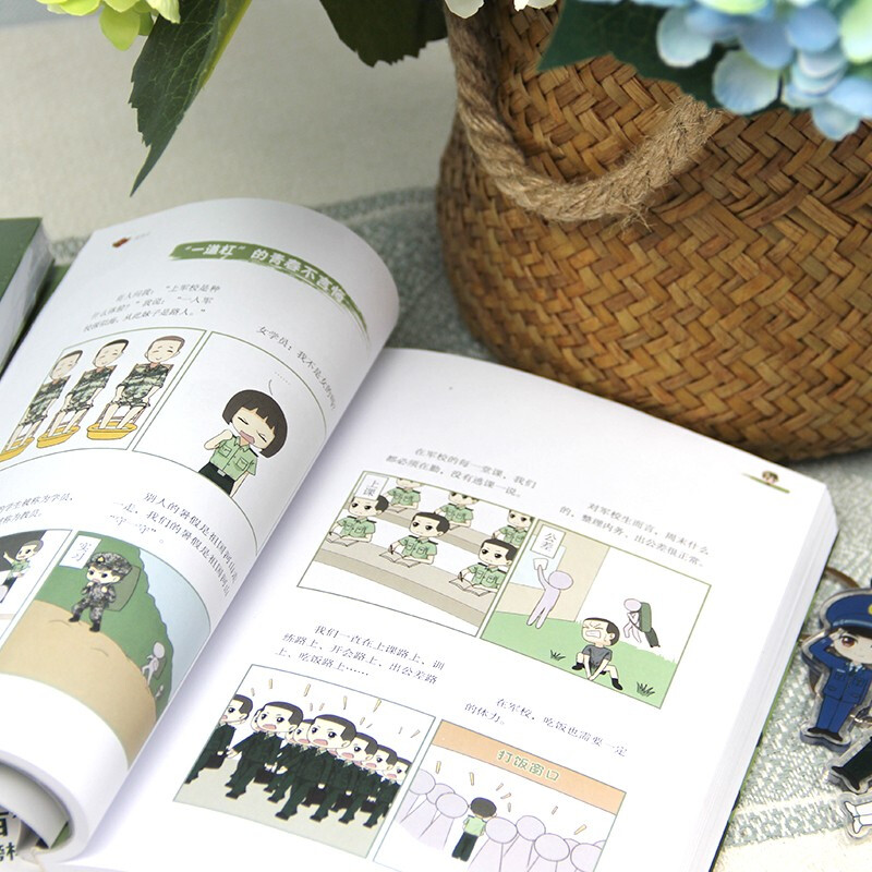 [正版]战友请入列 知名军旅漫画家曾小萌作品 萌写军营漫画军旅 可爱纯粹的军人形象 有趣热血激昂的日常书籍高清大图