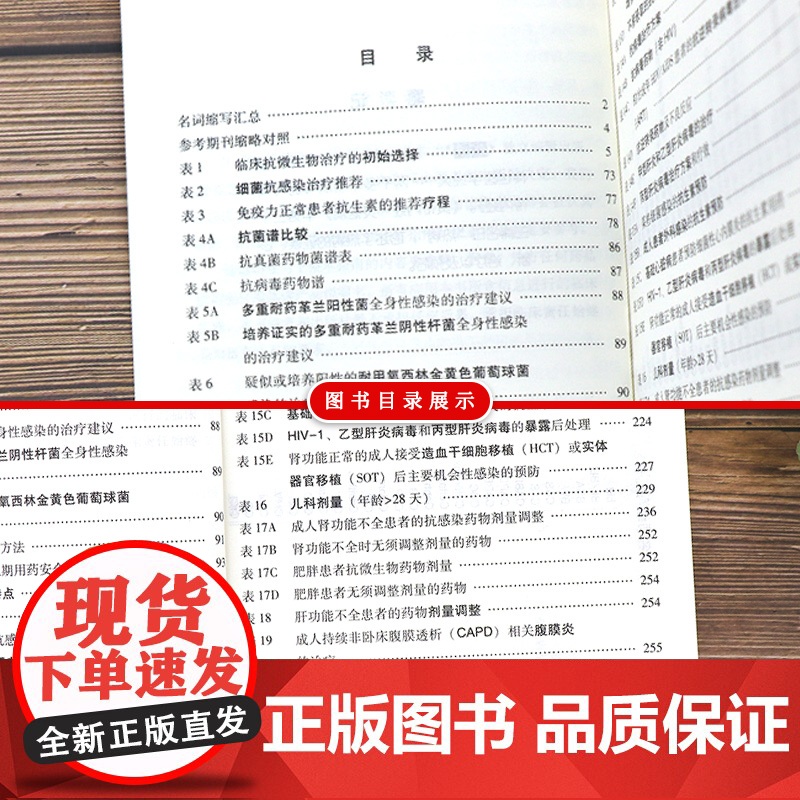 热病 桑福德抗微生物治疗指南(新译第50版) 2020协和医科抗微生物指南抗感染疾病临床医学热病50版医务人员检验诊断工高清大图