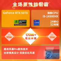 惠普hp 暗影精灵11游戏电竞笔记本电脑 酷睿i9-14900HX/32G+1T/RTX5070/240Hz/2.5K/黑[16-am0004TX]