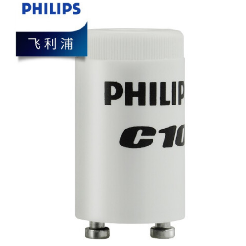 PHILIPS 飞利浦启辉器 跳泡 C10 25个/盒 1盒