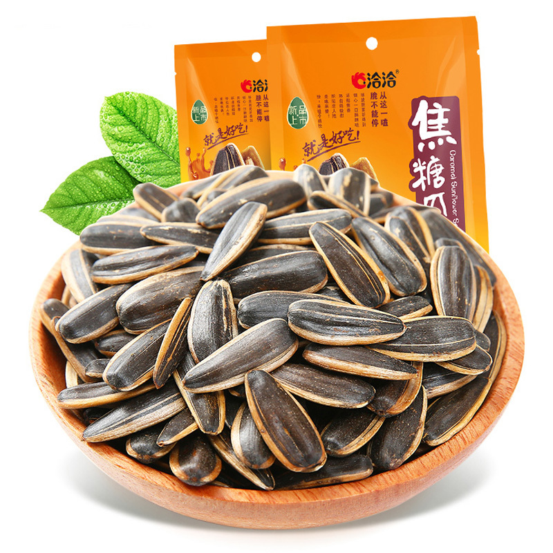 洽洽 坚果炒货 休闲零食 焦糖味瓜子108g*2袋