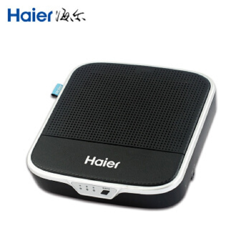 海尔(Haier)车载空气净化器 CJ05B 汽车车载空气净化器自动检测 HEPA滤网 除甲醛异味雾霾PM2.5