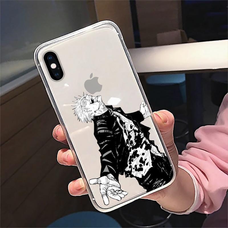 咒术回战五条悟眼罩动漫周边手机壳适用iphone11苹果x小米8荣耀301