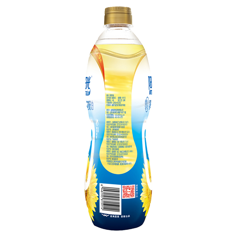 金龙鱼阳光零反式脂肪葵花籽油900ml