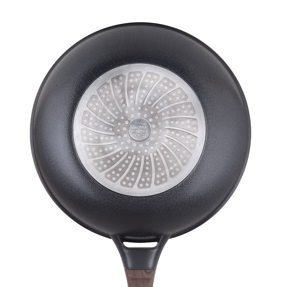 炊大皇(COOKER KING) 钻石二代炒锅CKN6432ZS (32cm)高清大图