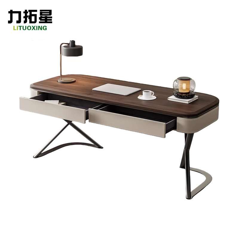 力拓星 办公电脑桌 160cm 张高清大图