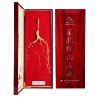 [买就送礼袋]同庆和堂 东北长白山人参林下山参3-5g 礼盒装
