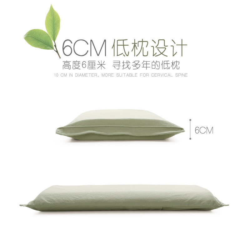 记忆枕护颈枕低枕头薄枕颈椎枕学生枕宿舍单人矮枕记忆棉枕芯