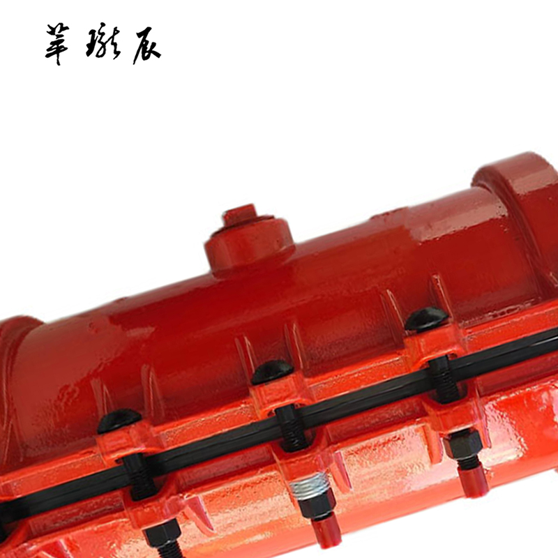 萃珑辰 球墨铸铁哈夫节(包塑料管)DN110*200 个高清大图