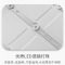 俊伟达明装平板灯led600x600吸顶灯石膏板免打孔水泥吊顶面板灯600x600铝材/明装款85瓦