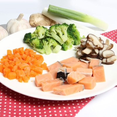 Ocean Gala海鲜盛宴 5'min新食主义(时蔬三文鱼)300g/盒
