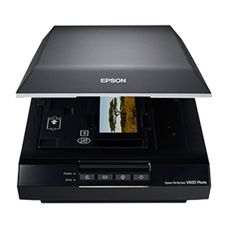 爱普生(Epson) V600 底片胶片高清照片专业品质平板扫描仪(黑色)