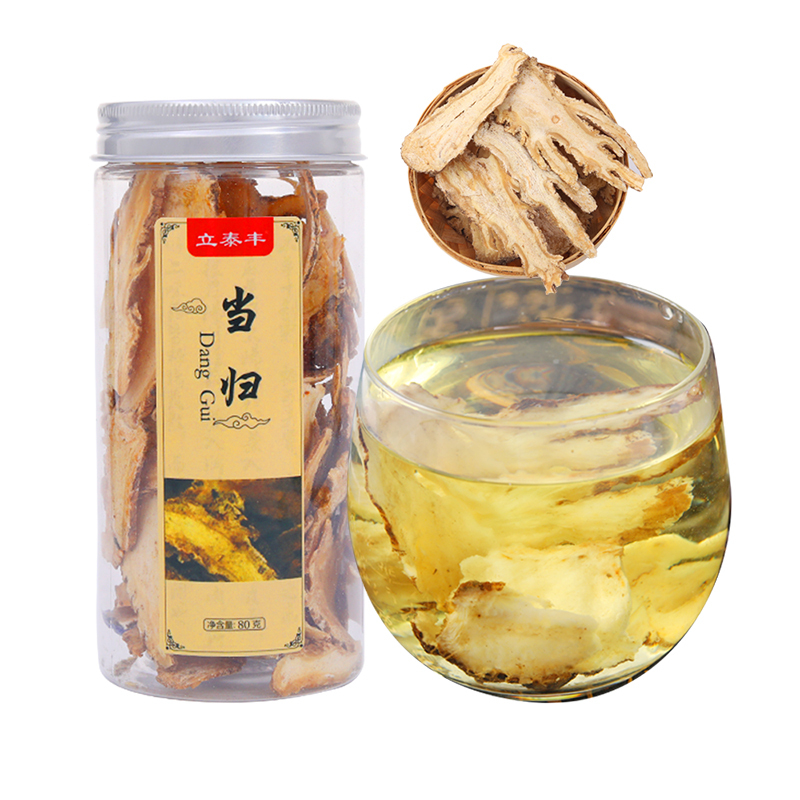 立泰丰 当归80g 甘肃岷县当归切片 可搭党参黄芪自然品相拒绝熏硫