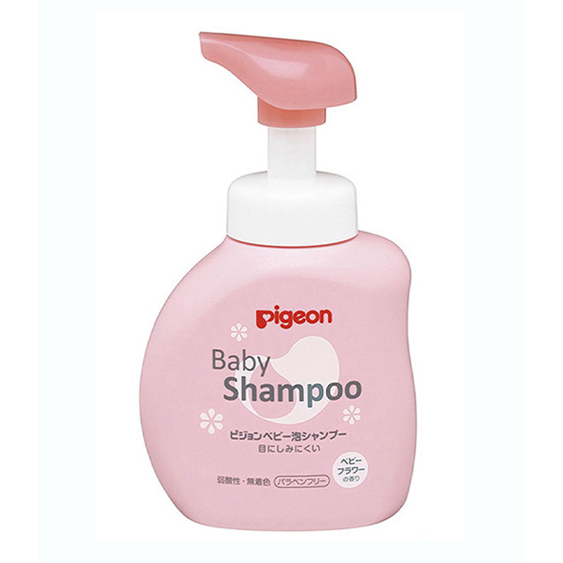 pigeon 贝亲 婴儿新生儿洗发水 粉色 花香型 350ml