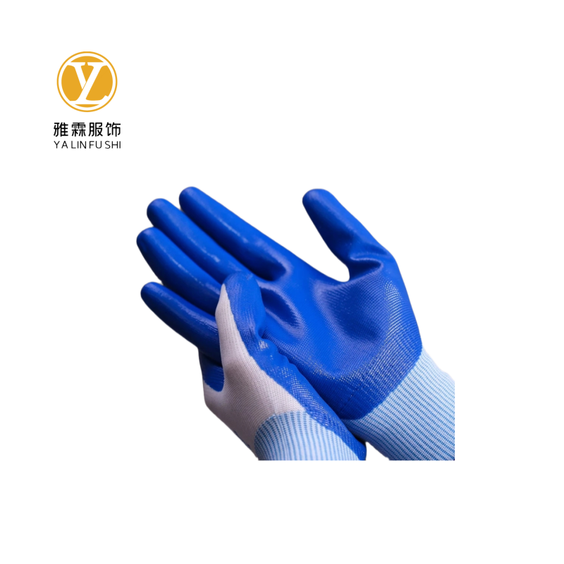 雅霖服 丁腈手套 涂层耐磨耐油YLF25051707 双高清大图