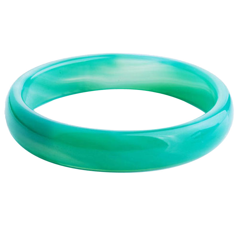 梦克拉Mkela 绿玛瑙手镯 幸福一生高清大图