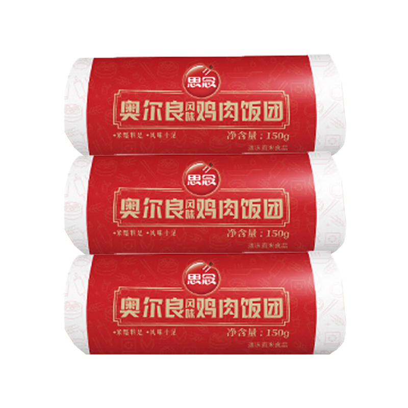 思念饭团早餐半成品速食面点奥尔良风味鸡肉饭团150g*3袋