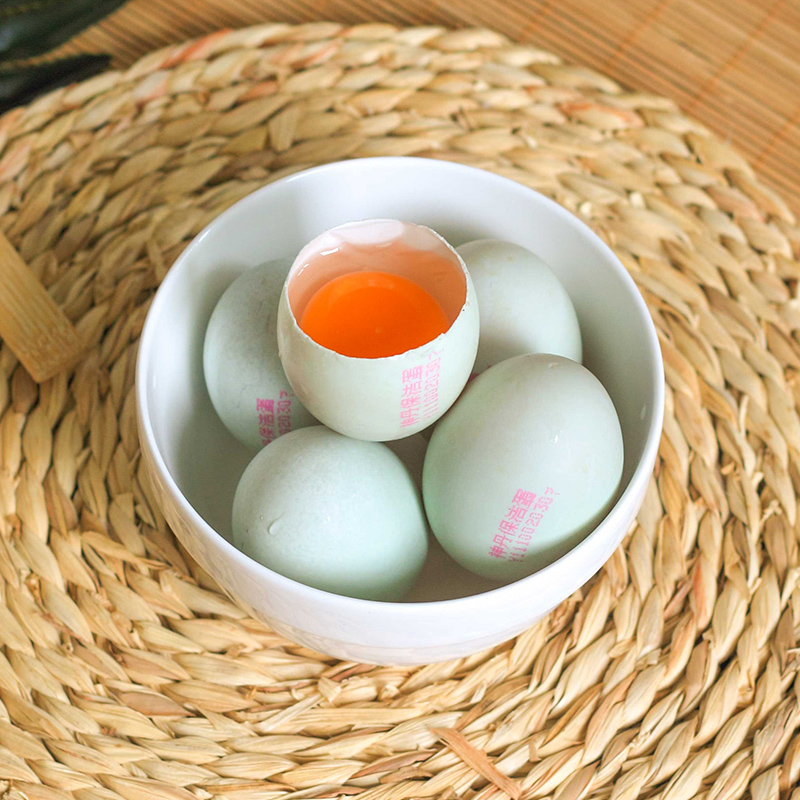 [神丹]高山散养保洁鸡蛋 绿壳蛋 鲜蛋无菌蛋40枚装 初产蛋初产鲜鸡蛋谷物喂养无抗高清大图