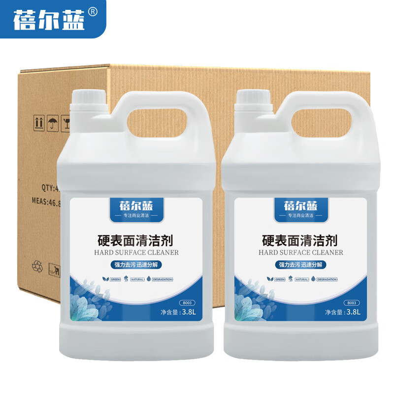 蓓尔蓝 B003 硬表面清洁剂 白色 3.8L*4桶*