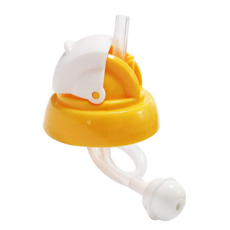 适合贝亲(PIGEON)旗舰店宽口径奶瓶配件 水杯头黄色 宝宝用品单个装喝水吸管头(不是贝亲品牌)高清大图