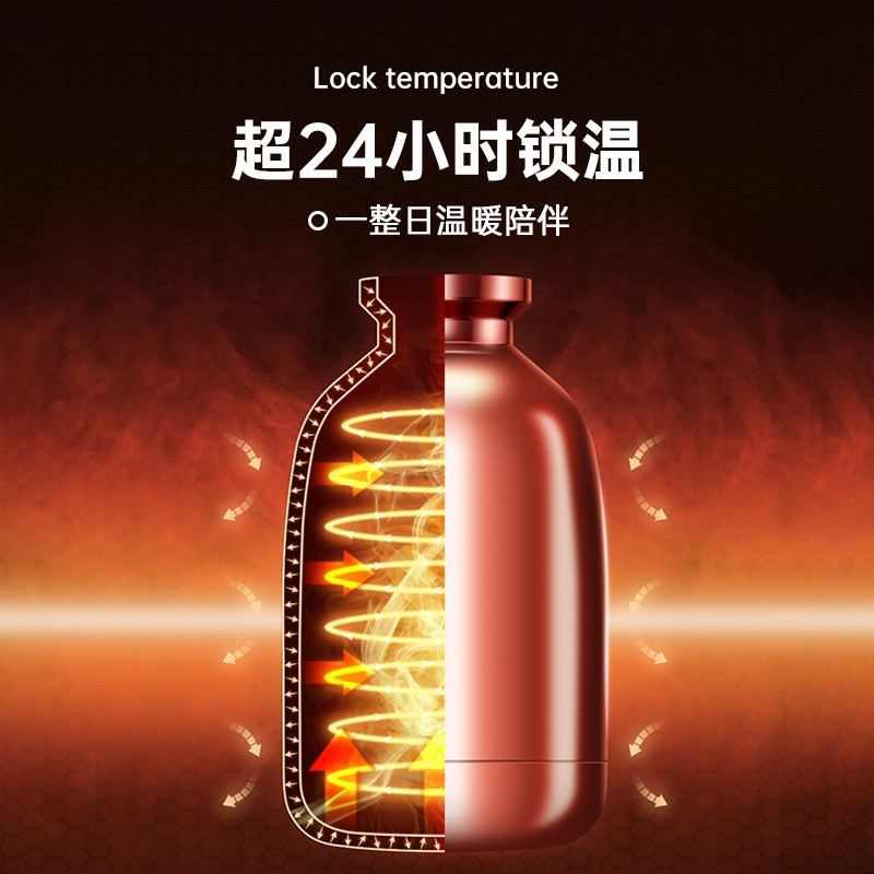 炊大皇保温壶304不锈钢内胆2.2升咖啡壶钢本色 WG40619-1高清大图