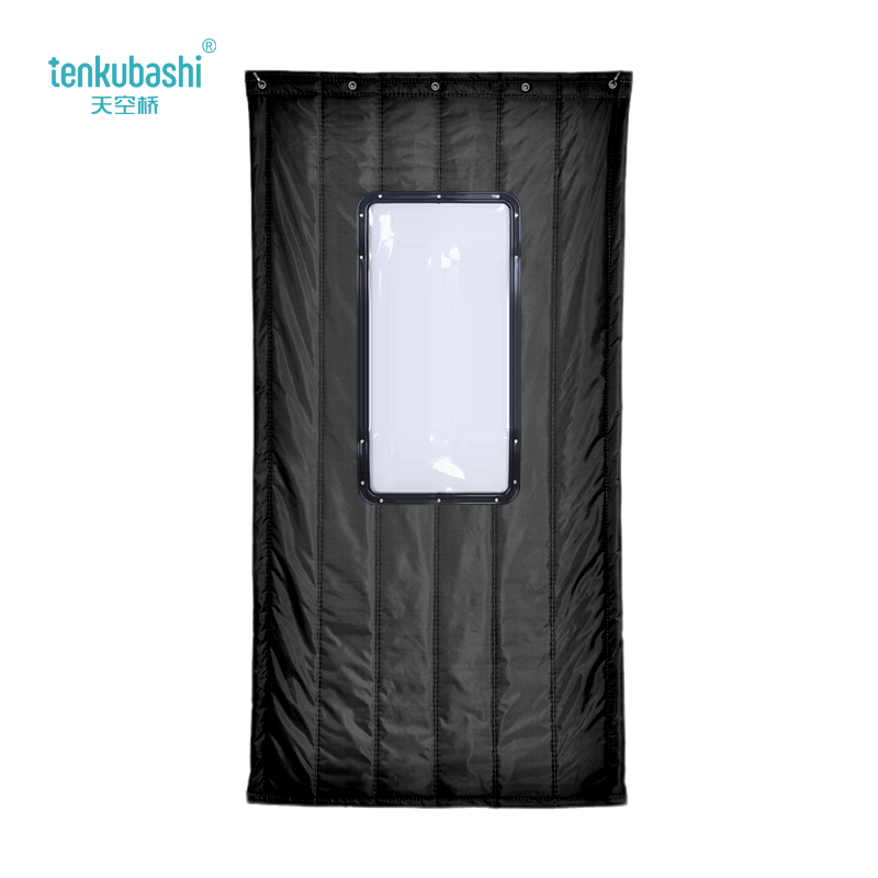 天空桥 棉门帘 MML-144纯黑色40*80cm六层棉 平方米高清大图