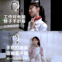 美国凯仕乐颈椎按摩器颈部腰肩颈家用电动多功能护颈仪KSR-D8 白色