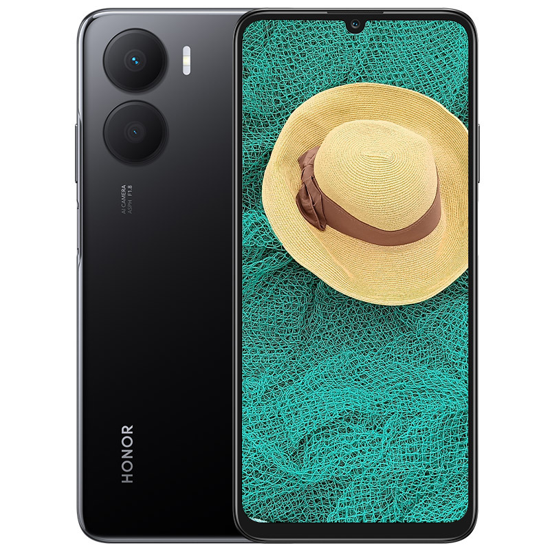 荣耀honor畅玩40plus6gb128gb幻夜黑5g全网通版225w快充6000mah长续航