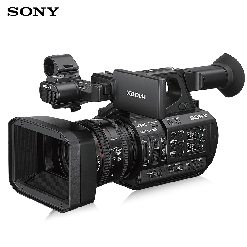 索尼(SONY)PXW-Z190 专业数码摄像机 4K便携式摄录一体机 约829万像素 3.5英寸显示屏高清大图