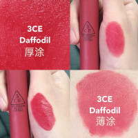 韩国3ce哑光丝绒唇釉新款雾面秋冬口红液体显白提升气色 #DAFFODIL(豆沙色)4g