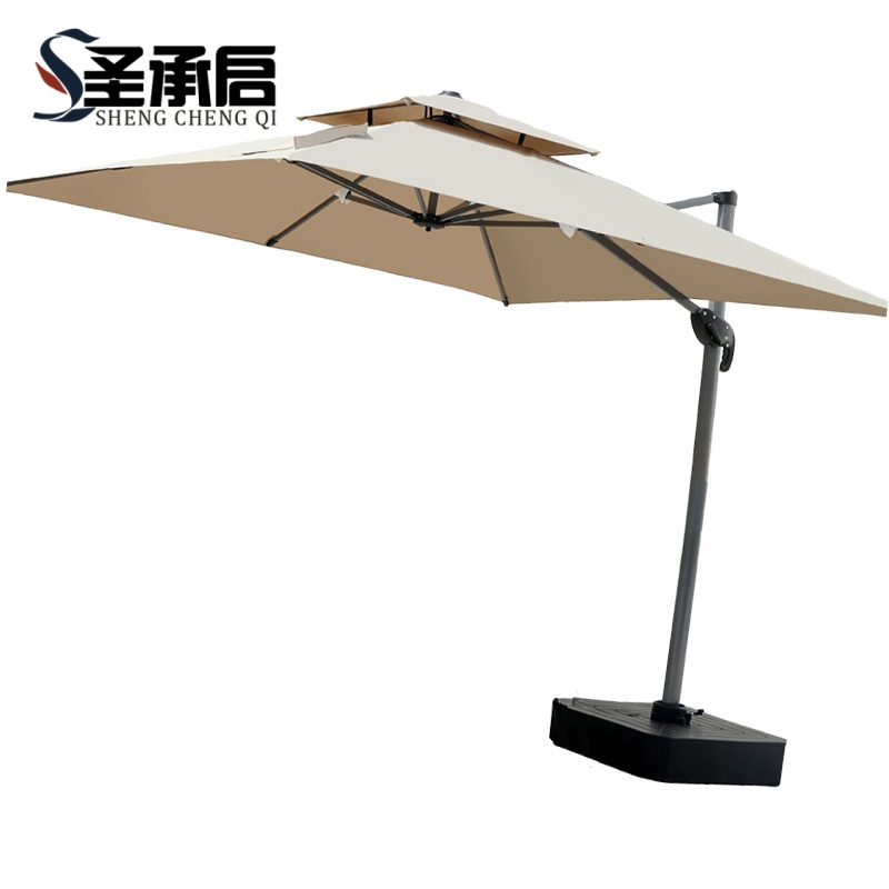 圣承启 户外遮阳伞 3*3m 把高清大图