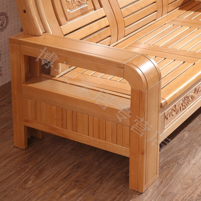 实木沙发德国进口榉木沙发全实木客厅组套家具安心抵