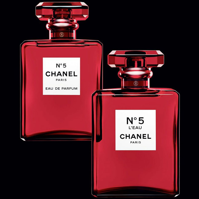 送礼优选香奈儿chaneln5典藏香水红色限定版100ml浓香水paty聚会
