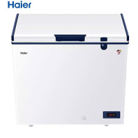 海尔（Haier）卧式冷柜电脑控温超低温冰柜卧式深冷冻冰柜温度可达-60°家用冷柜