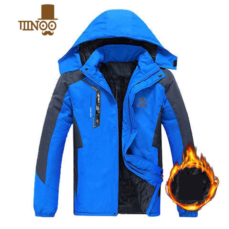 YANXU男士棉服冬季外套棉袄男加绒加厚大码休闲冲锋棉衣男宽松运动装工作服男女夹克棉衣工装潮流高清大图