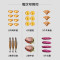 美的(Midea)电烤箱迷你容量10L极简操作60-230℃宽幅调温上下加热金属烤管PT10X1(线下同款)