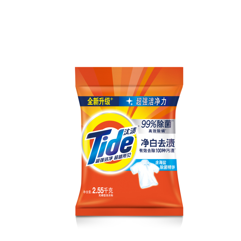 汰渍洗衣粉 2.55kg/包(仅供日照)高清大图