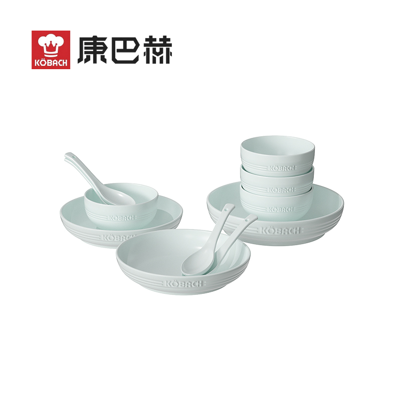 康巴赫 青瓷 餐 具11头LPB-TC011