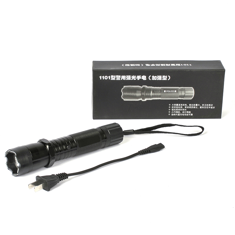 战术野人谷户外高压防身电棍电棒远射电棍11