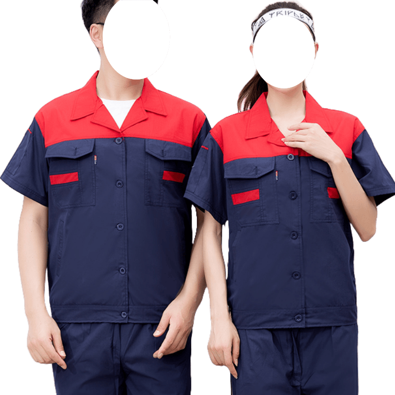 鑫木樽系扣工作服160-190码套高清大图